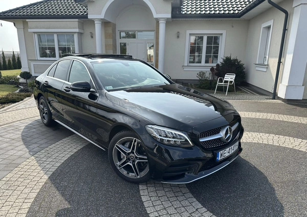 Mercedes-Benz Klasa C cena 133455 przebieg: 48240, rok produkcji 2019 z Warszawa małe 79